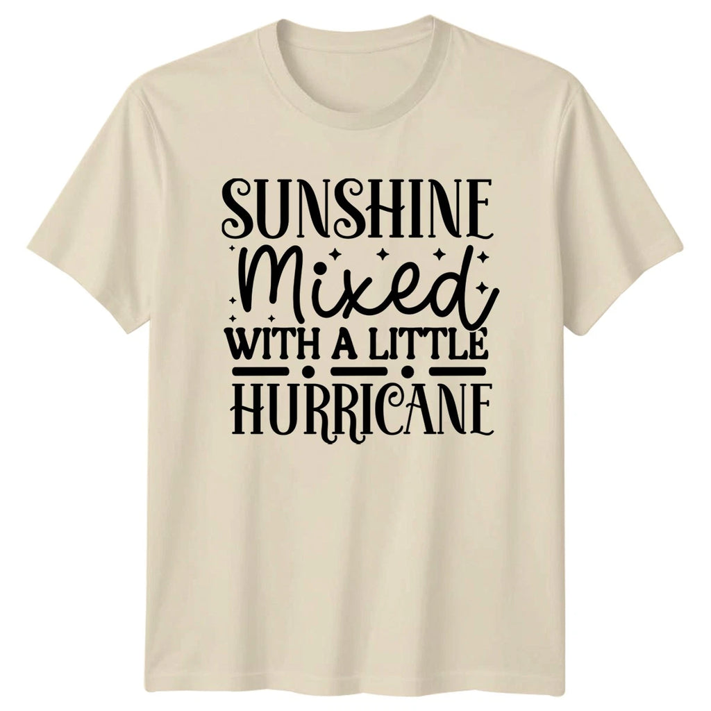 Sunshine Mixed With A Little Womens T-Shirt Birthday Gift For Her