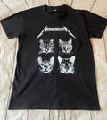 Metal Cat Funny Meowtallica T-shirt Metallica