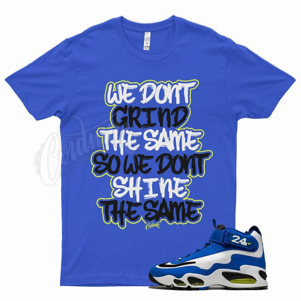 Royal GRIND T Shirt for N Air Griffey Max 1 Varsity Royal Volt Black White