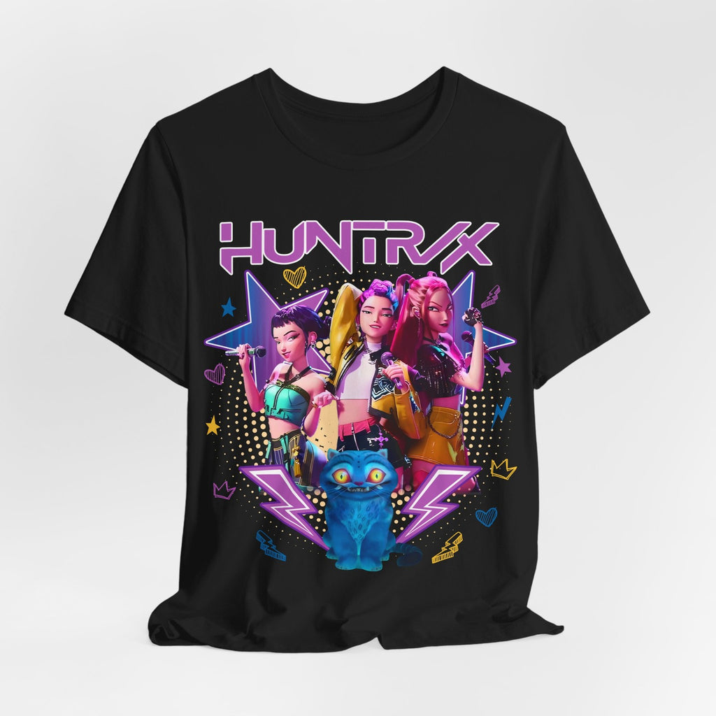 Huntrix Tee, Vibrant Unisex T-Shirt, Graphic Shirt for Men and Women, Short