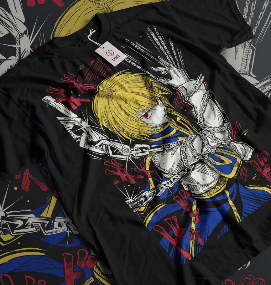 Kurapika Hunter x Hunter Manga HXH Anime New T-shirt Anime Manga New shirt