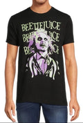 Beetlejuice Novelty T-Shirt Ghost With The Most Sz Medium M Horror Movie New NWT