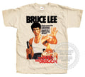 Bruce Lee Way of the Dragon T SHIRT Tee V3  Natural Vintage all sizes S - 5XL