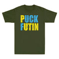 Puck Futin Meme I Stand With Ukraine Ukrainian Lover Support Funny Men's T-Shirt