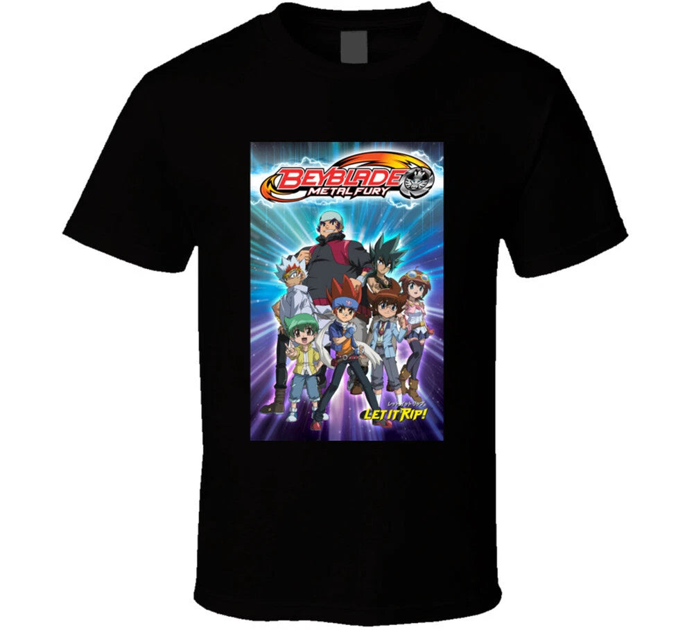 Beyblade anime movie and tv show poster T Shirt