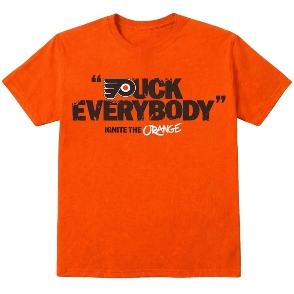 Philadelphia Hockey Funny Fan Quote Ignite The Orange T-Shirt