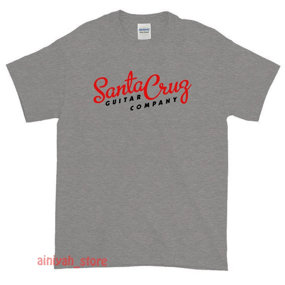 New Santa Cruz Guitars Logo Men's Funny T-Shirt USA Size S-XXL