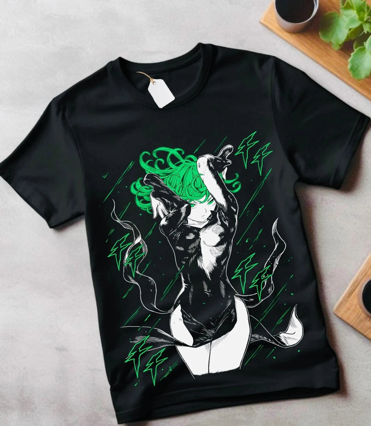 Tatsumaki T-shirt One punch Man Anime Manga Villain Kawaii Funny Gift Shirt