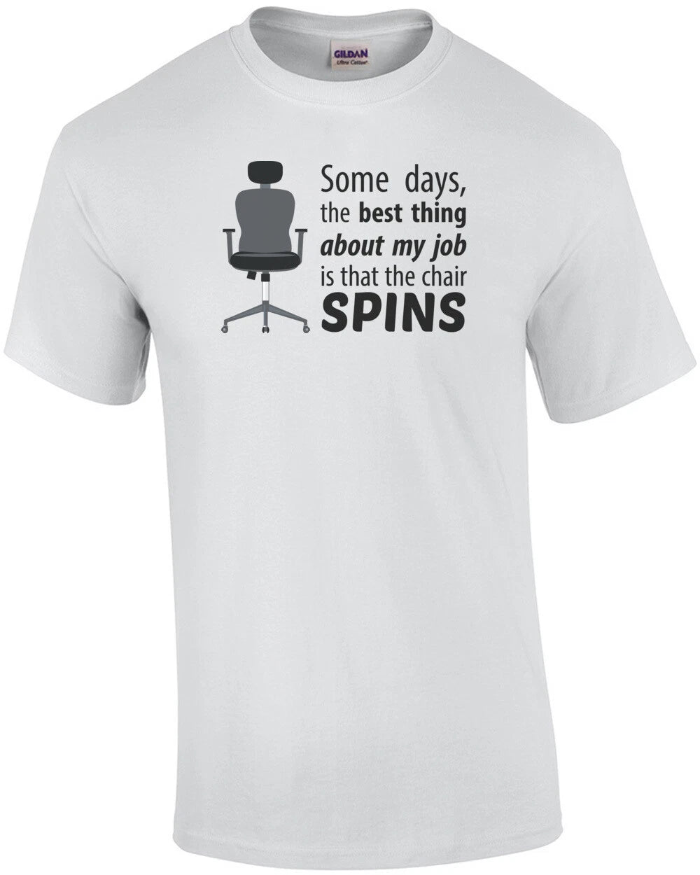 Some days, the best thing about my job is that the chair spins - work office ...