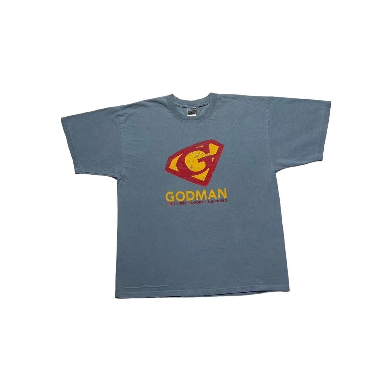 Y2K Godman Superman Jesus T-Shirt