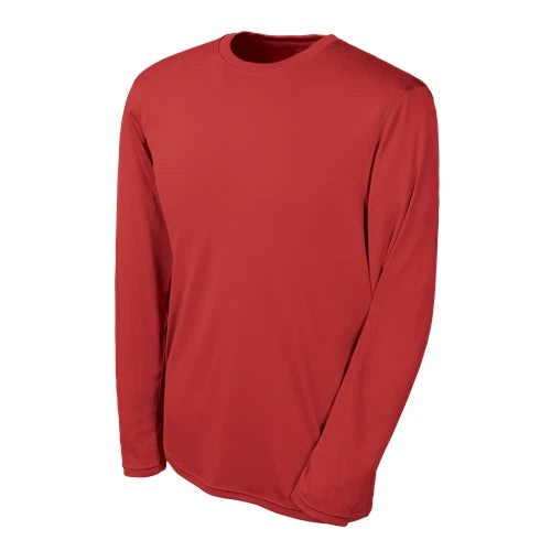 Champion Tactical TAC26 Men's Long Sleeve Double Dry T-Shirt, Scarlet, 3X-Large