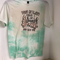 Novelty Christmas Tshirt “Torn between looking like a snack and eating one” Sz M
