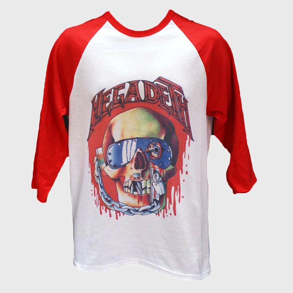 Megadeth Rock Metal Long Sleeve Baseball T-shirt Unisex S-3XL