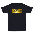 SNAFU Soldier Military Funny Sarcastic Quote Saying Joke Vintage Men's T-Shirt