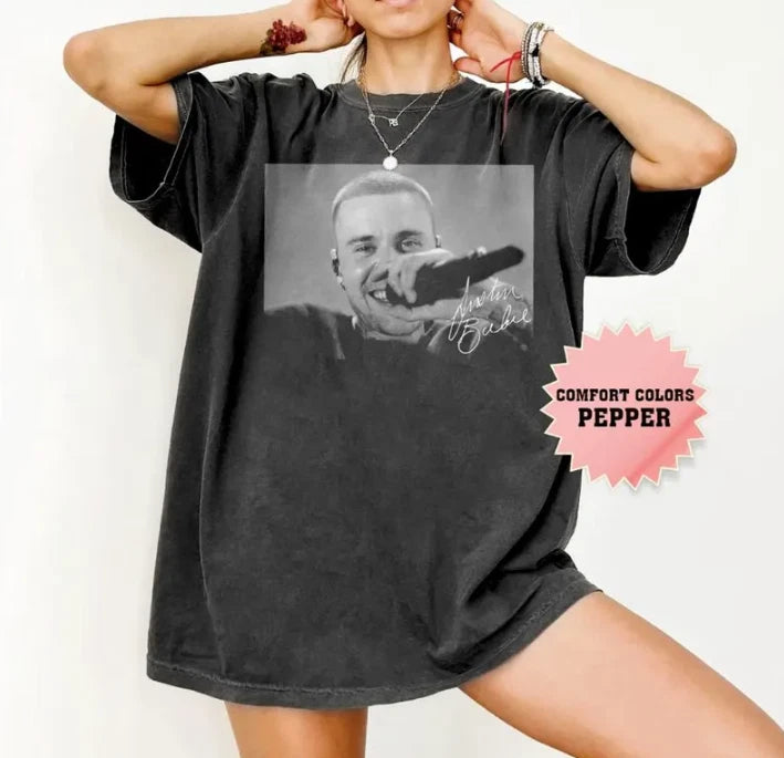 Justin Bieber Live DAISIES V2 Comfort Colors Shirt, Retro Music T-Shirt