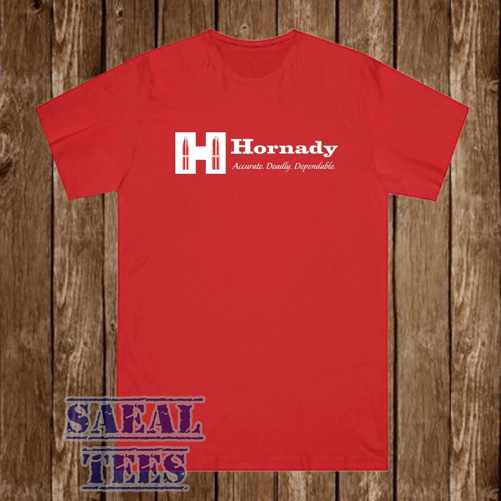 Hornady Guns Firearms Men's Red Size S-5XL