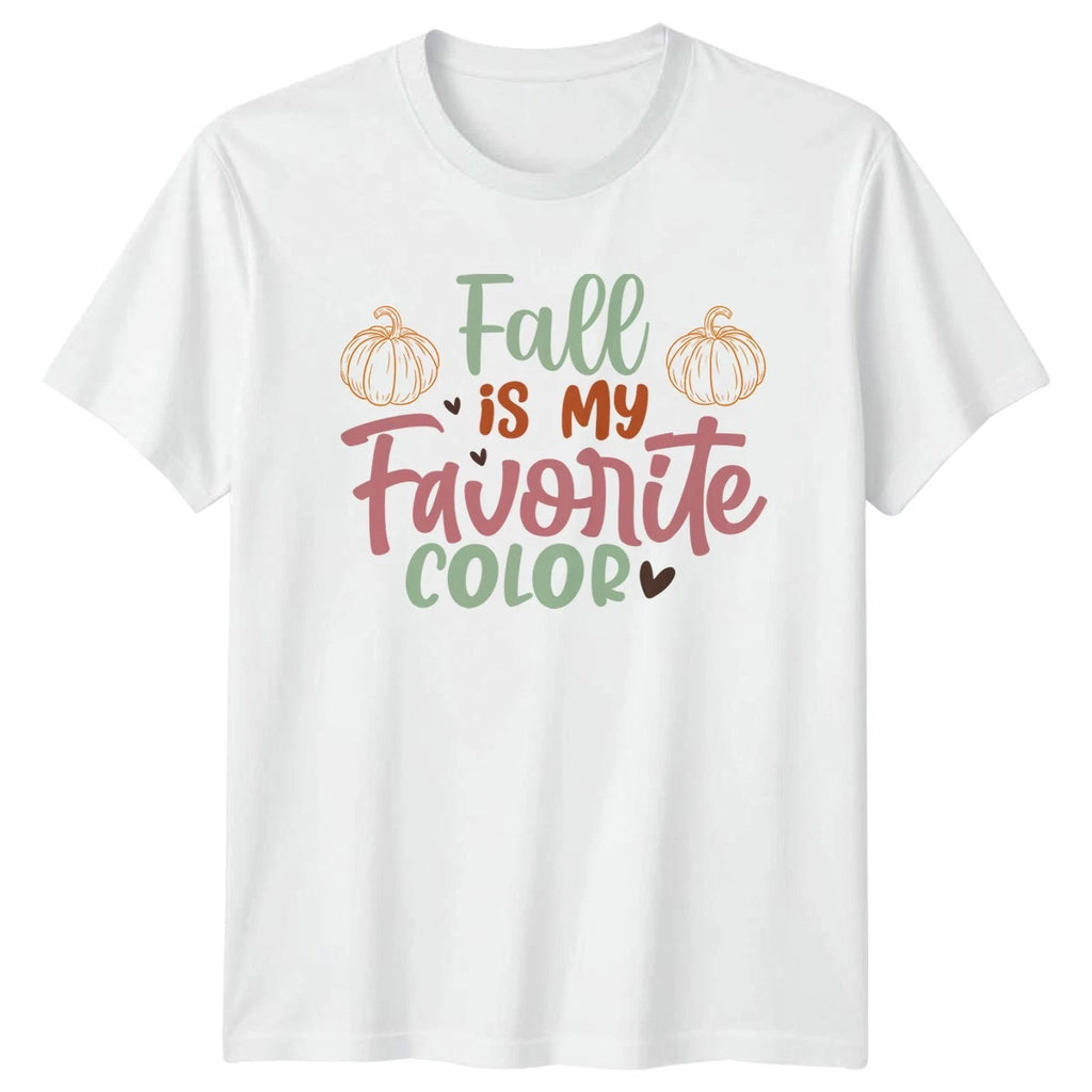 Fall Is My Favorite Color T-Shirt Autumn Season Gift For Him And Her