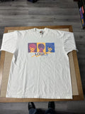 Vintage 90s Andy Warhol Pop Art Style Logics International T Shirt Size XL