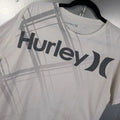 Hurley Vintage Y2K Distressed Surf Skate Grunge Mall AOP Graphic T-Shirt Large