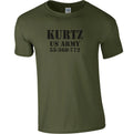 Kurtz Army T-Shirt - Inspired By Cult Film, Apocalypse Now, Various Colours