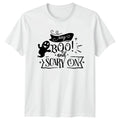 Say Boo And Scary On T-Shirt Halloween Humor Halloween Gift For Him And Her