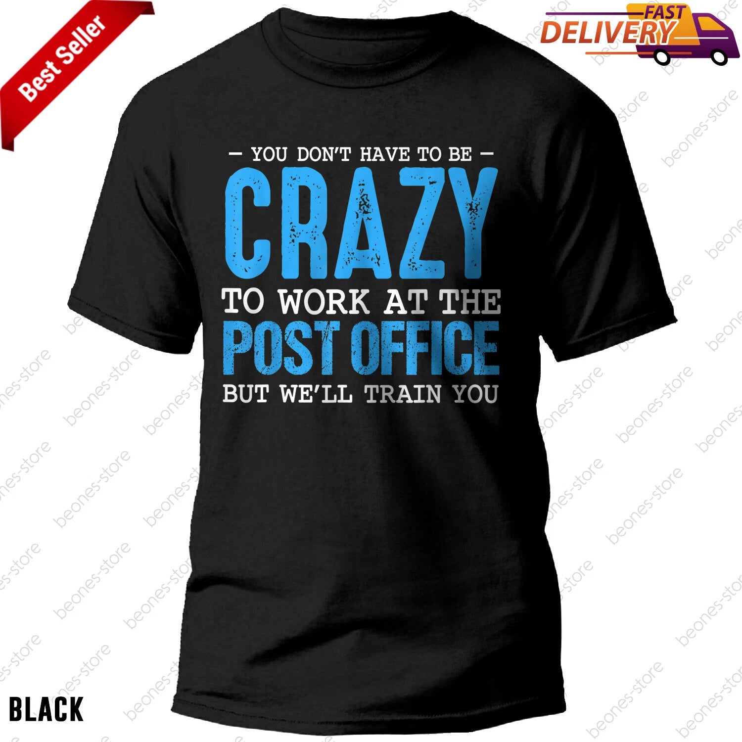 Funny Mail Carrier Postal Post Office Worker Postman Mailman T-Shirt, Tee Gift