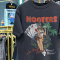 Y2K Hooters Wings And Wagers Las Vegas Classic T-Shirt Black XL