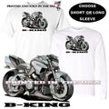 Suzuki B-King B King Model Motorcycle Koolart Cartoon Car Art T Shirt
