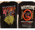 90s Rare The Maximum Hormone band 2 sided Black T shirt