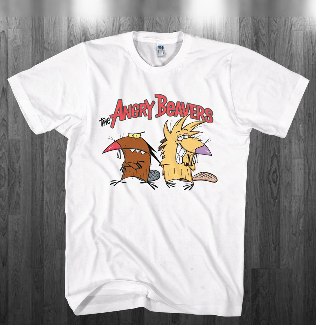 Angry Beavers T-shirt funny Cartoon fan Shirts Adult Kids sizes S-3XL