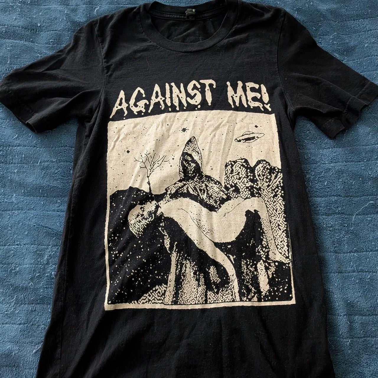 Against me band tee shirt