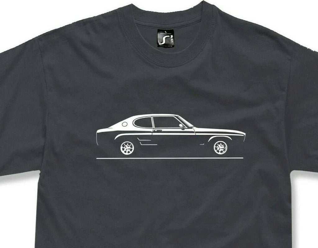 T-shirt designed for Classic Ford Capri Mk1 fans available tshirt