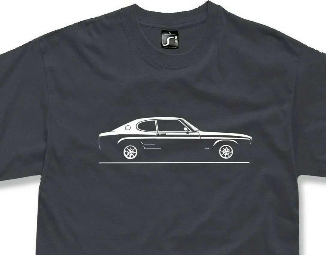 T-shirt designed for Classic Ford Capri Mk1 fans available tshirt