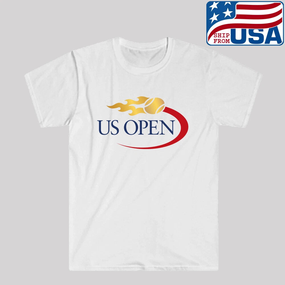 US Open Tennis Grand Slam Men's White Size S to 5XL