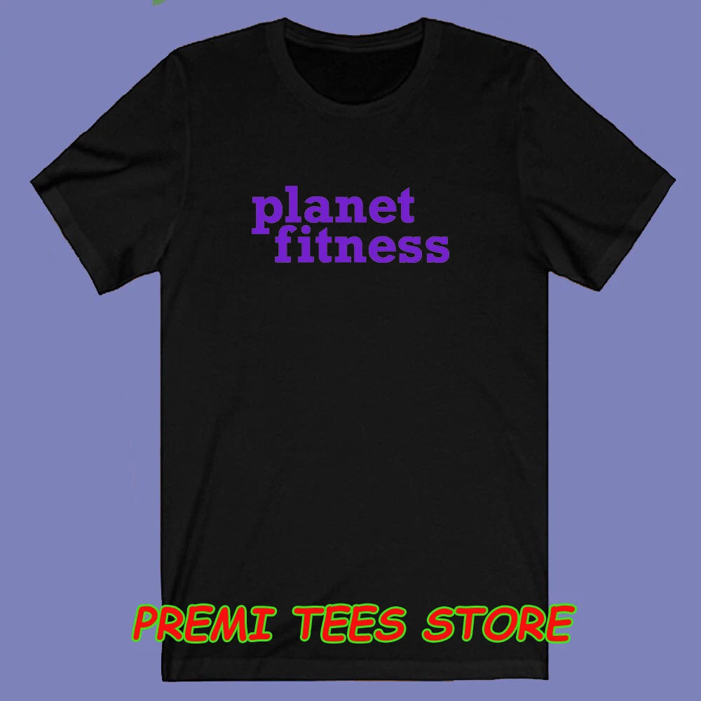 Planet Fitness Gym Men's Black Size S-3XL