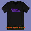 Planet Fitness Gym Men's Black Size S-3XL