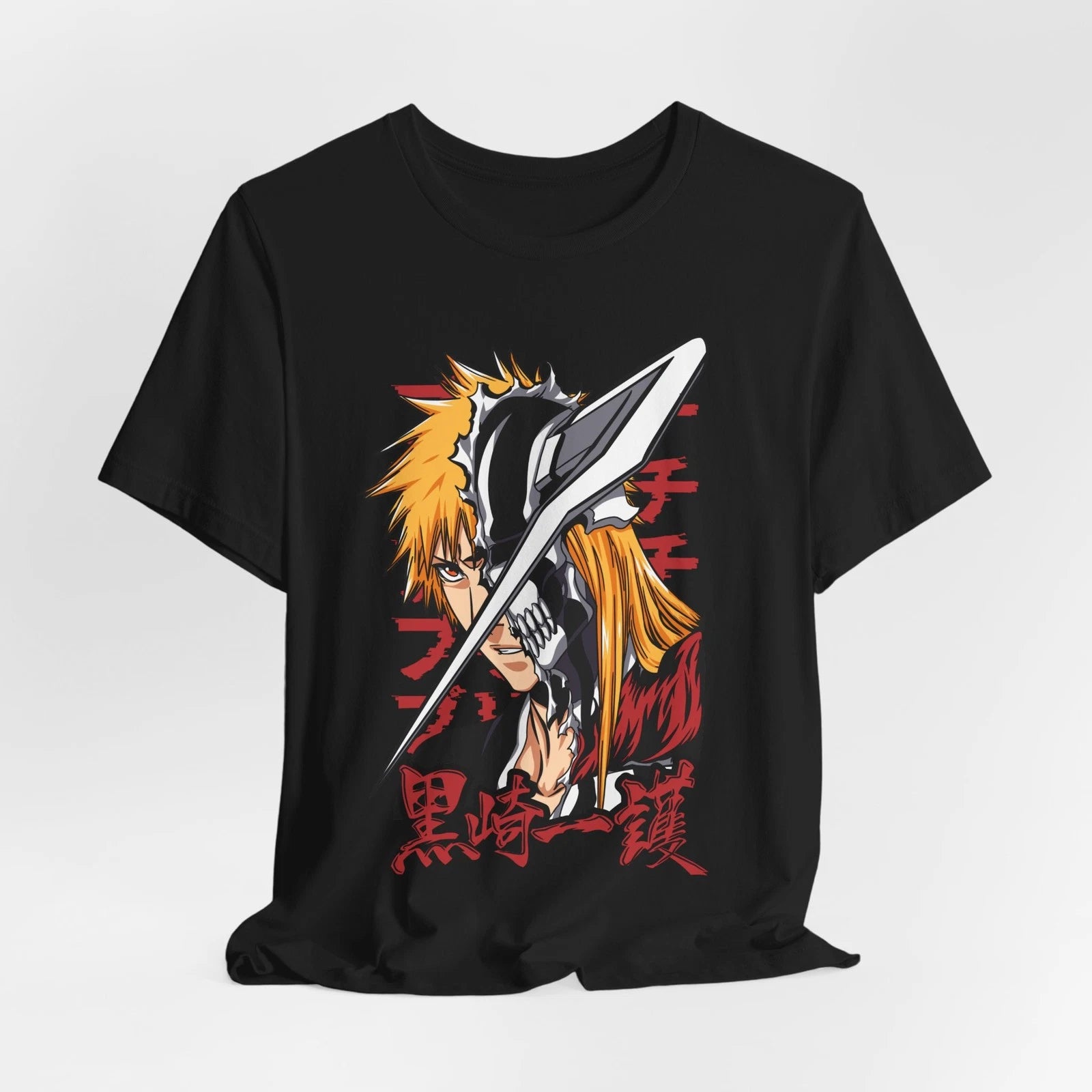 Ichigo Kurosaki Bleach Anime Graphic Tee, Unisex T-Shirt, Manga Fan Gift,