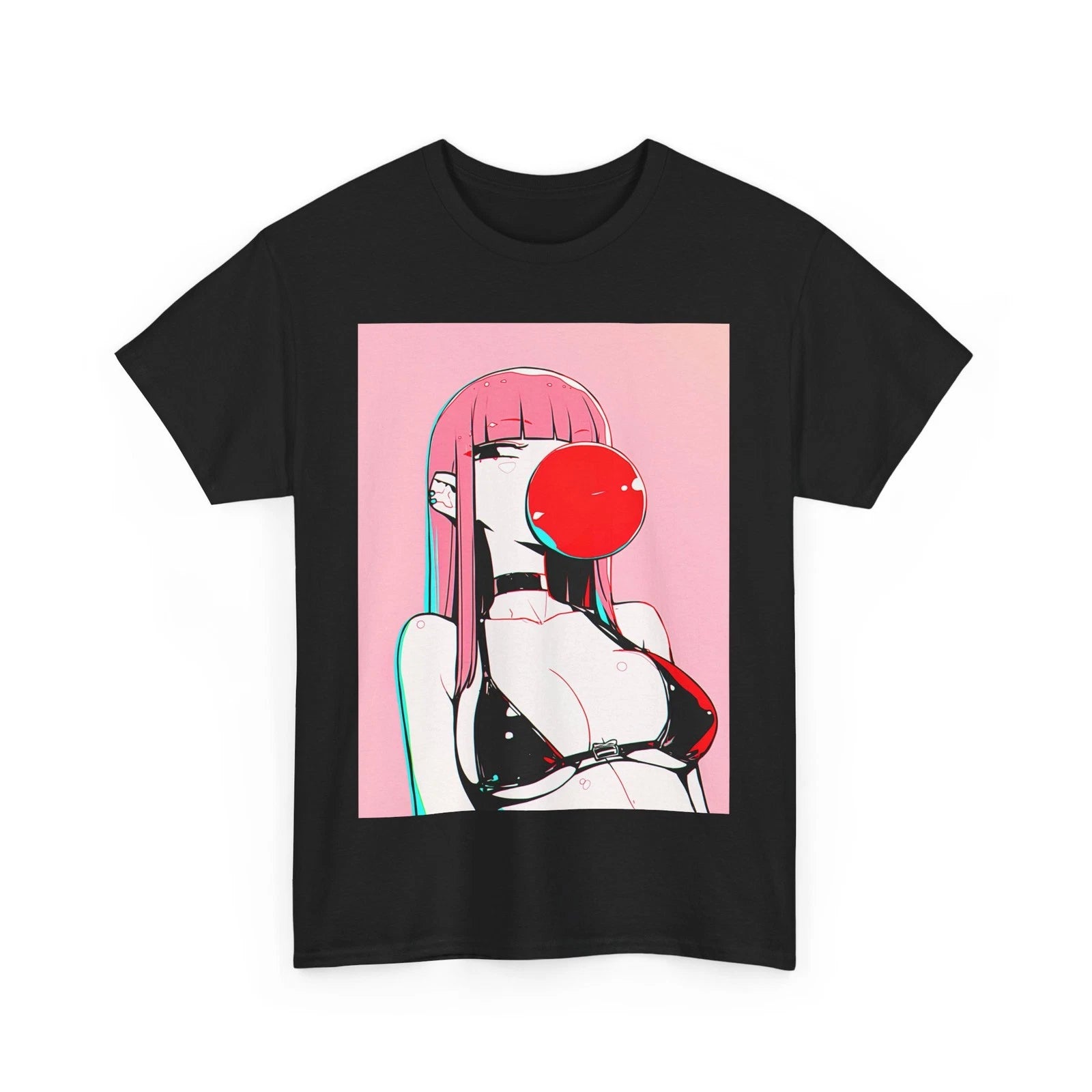 ANIME BUBBLE GUM POP ART TEE TSHIRT GIFT MEN WOMEN RAVE PARTY STREET WEAR SHIRT