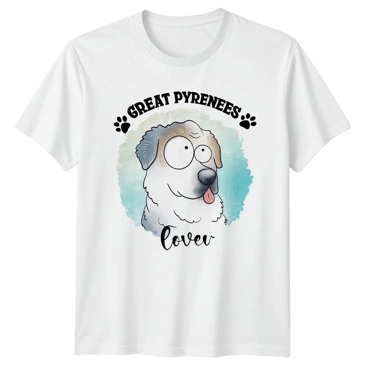 Great Pyrenees Lover T-Shirt Dog Breed Pet Owner Gift For Him And Her
