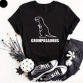 GRUMPASAURUS MENS T SHIRT FUNNY JOKE PRINTED NOVELTY DESIGN CUTE DINOSAUR RUDE