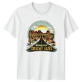 Wanderlust And Desert Dust T-Shirt Road Trip Travel Birthday Gift