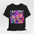 HUNTRIX Chibi Style Graphic Tee, Fun Casual Shirt, Gift for Fans, Soft T-Shirt,
