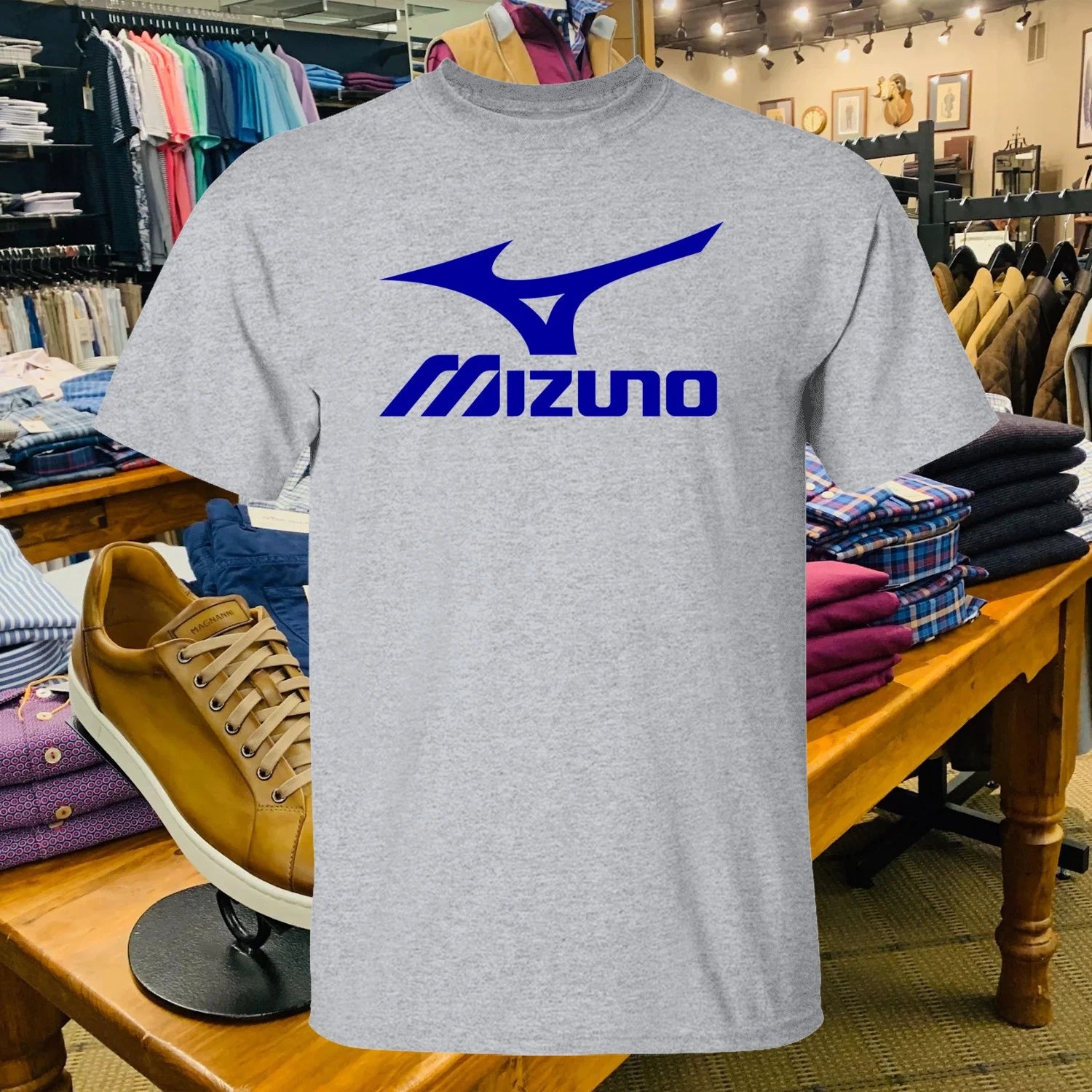 New Shirt Mizuno logo funny T-Shirt Size S-5XL Made in USA