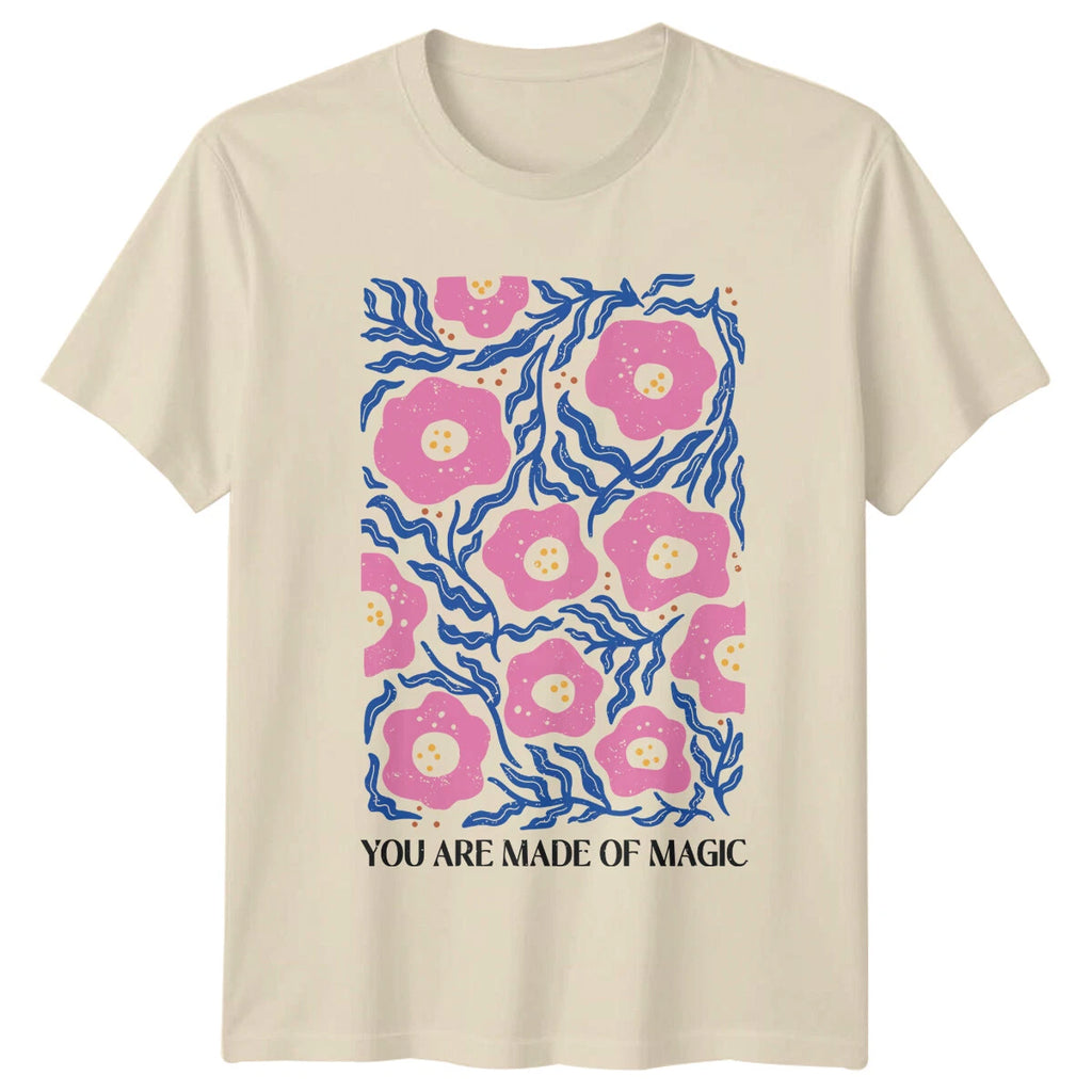 Made Of Magic Floral Boho Nature T-Shirt