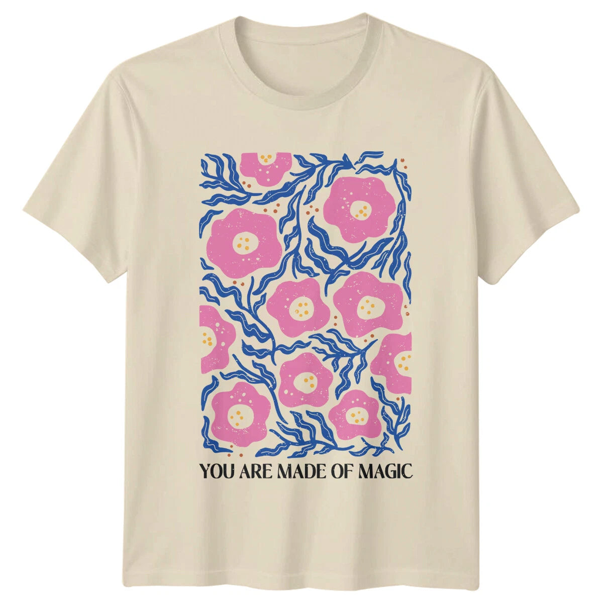 Made Of Magic Floral Boho Nature T-Shirt