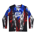 Men's Long Sleeve Shirt | Fish Gang | Puerto Rico | 100% Polyester