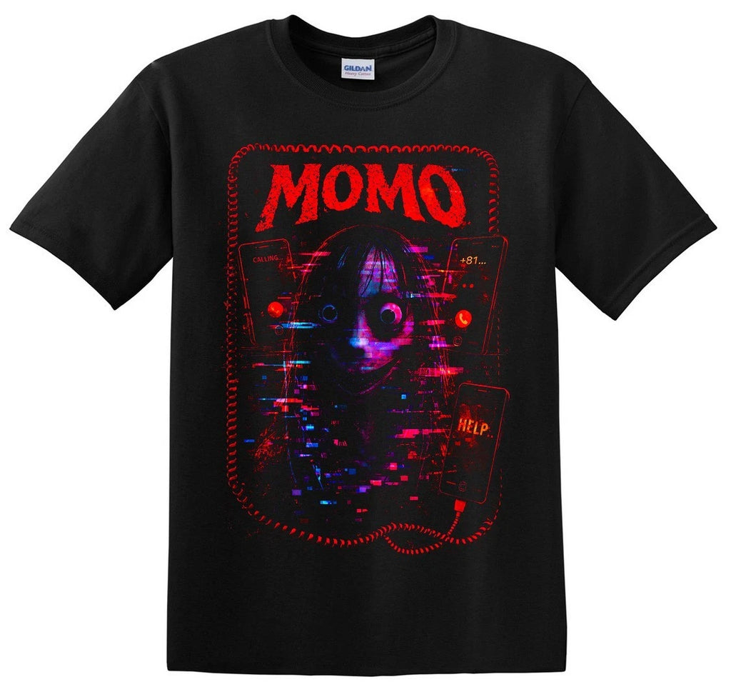 Momo Shirt, Creepypasta T Shirt, Horror Goth, Grunge, Anime