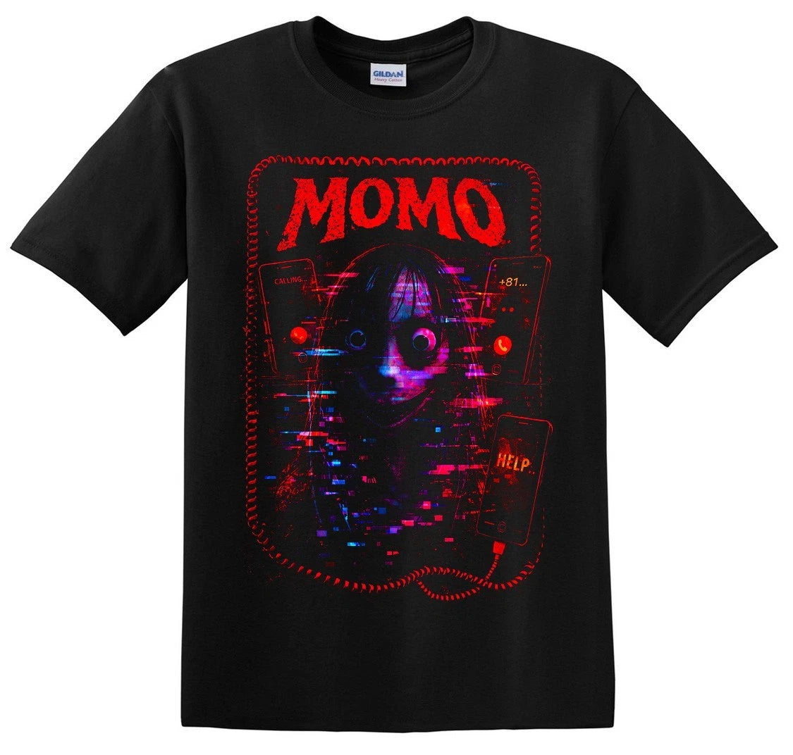Momo Shirt, Creepypasta T Shirt, Horror Goth, Grunge, Anime