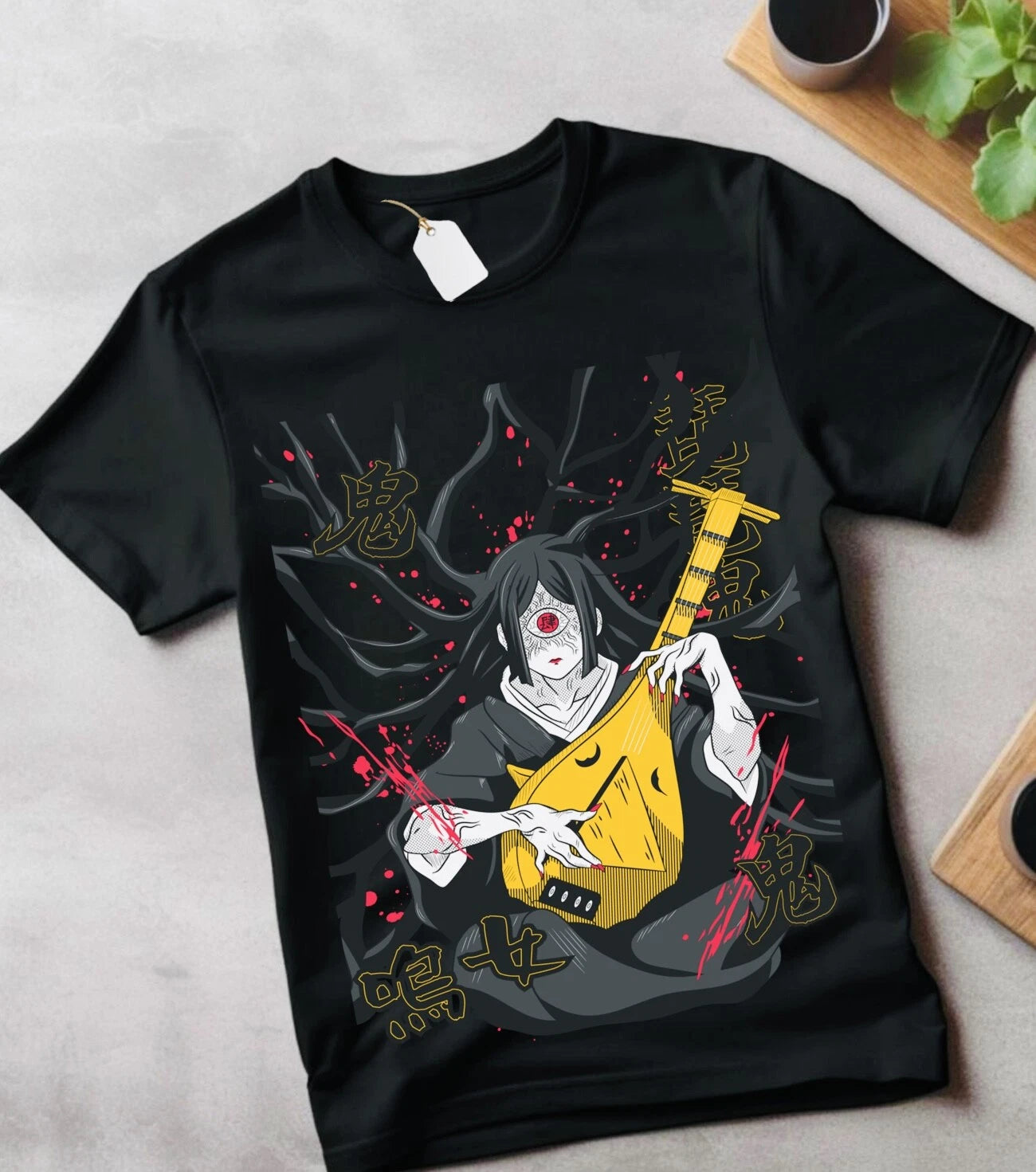 Gyutaro T-shirt daki Demon killer shirt Kawaii Anime Horror Gift Shirt All Size