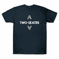 College Men's Tee Seater Humor Funny Arrows T-shirt Sarcastic Cotton Two